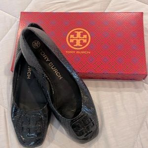 Tory Burch Georgia croc flats